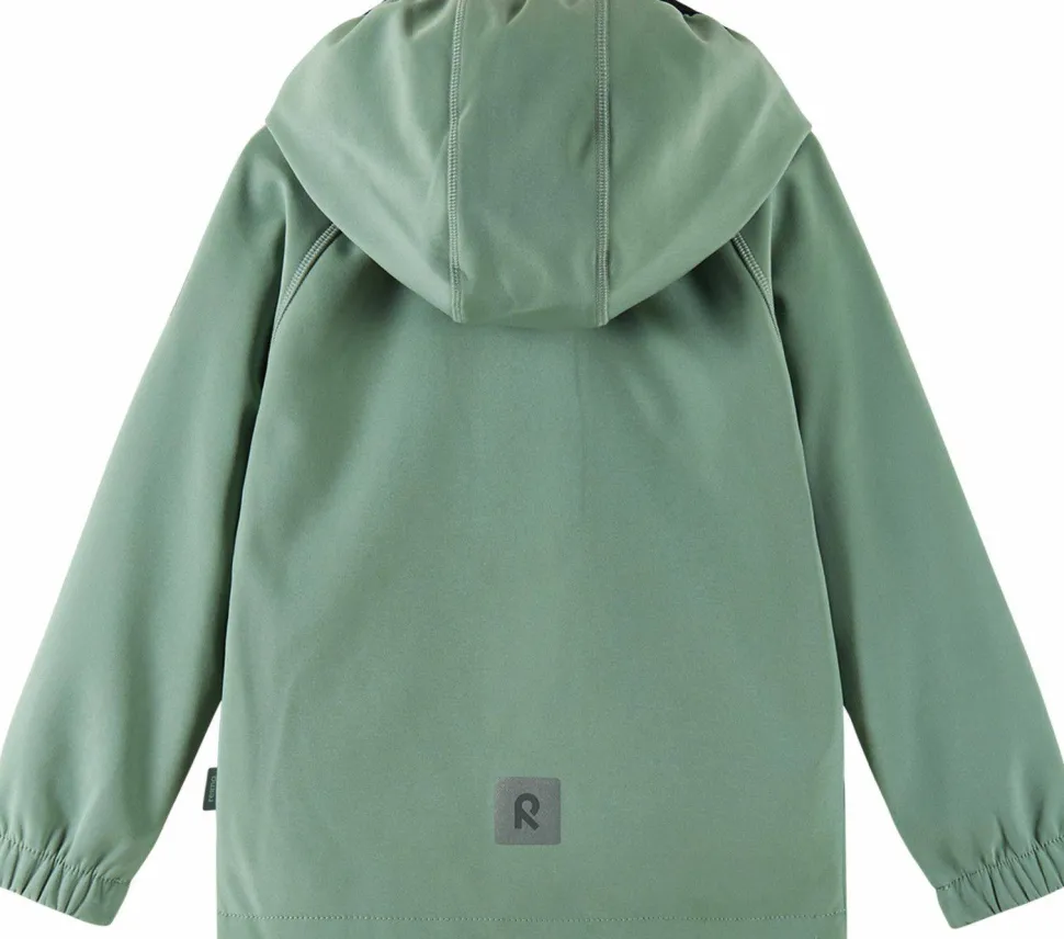 Reima Kids' Softshell Jacket Vantti Stone Green