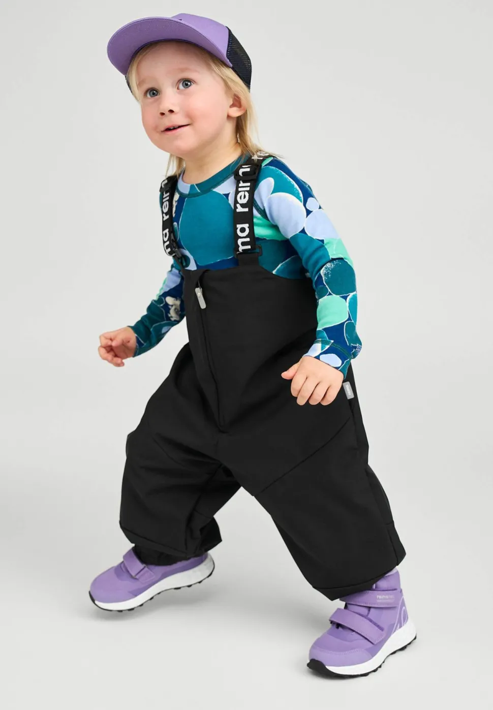 Reima Kids' Softshell Pants Tosion Black