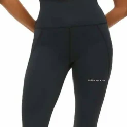 Röhnisch Women's Flattering Curved High Waist Tights Black