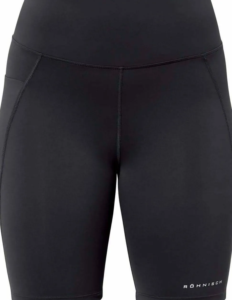 Röhnisch Women's Flattering High Waist Bike Tights Black