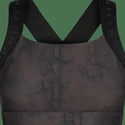 Röhnisch Women's Kay Printed Sports Bra Brown Snake
