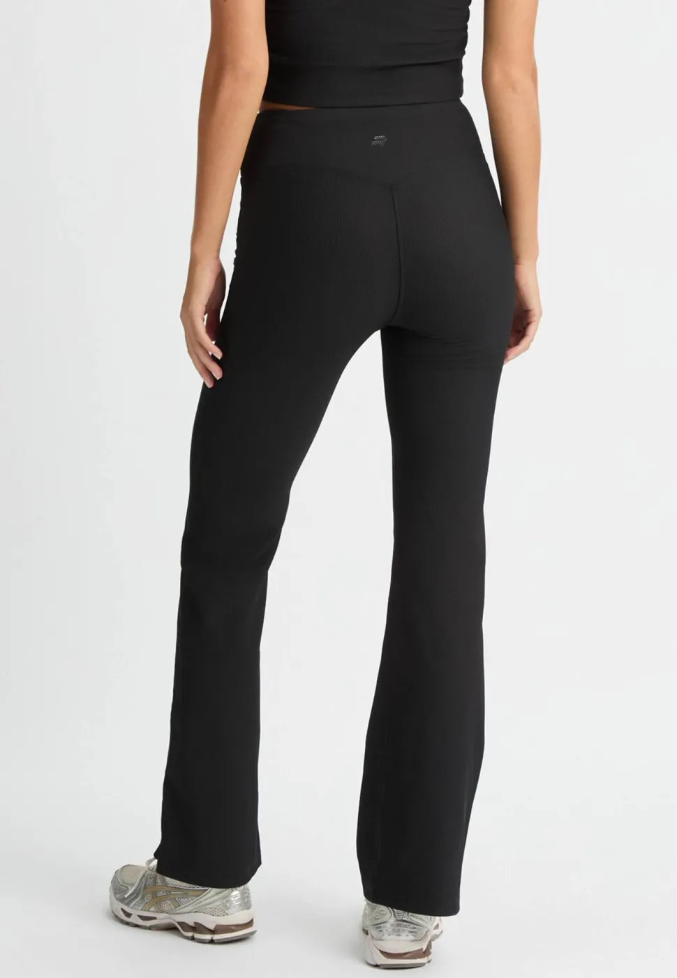 Röhnisch Women's Ribbed R Flare High waist Tight Black
