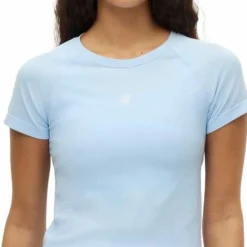 Röhnisch Women's Seamless Flex Tee Chambray Blue