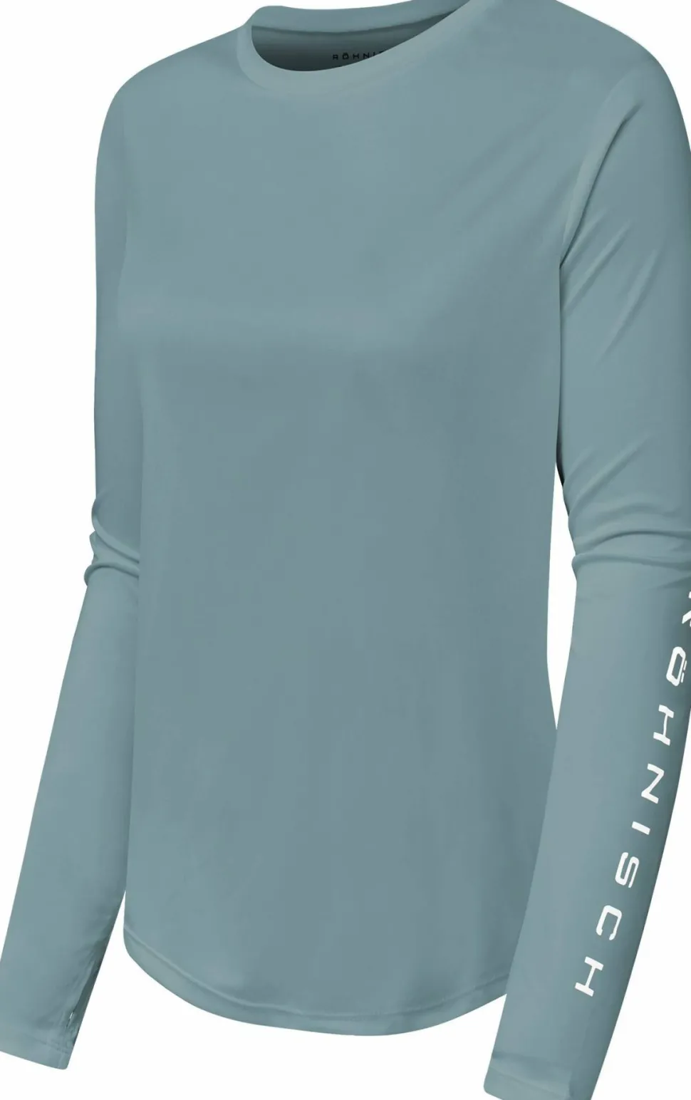 Röhnisch Women's Team Logo Long Sleeve Stormy Sea