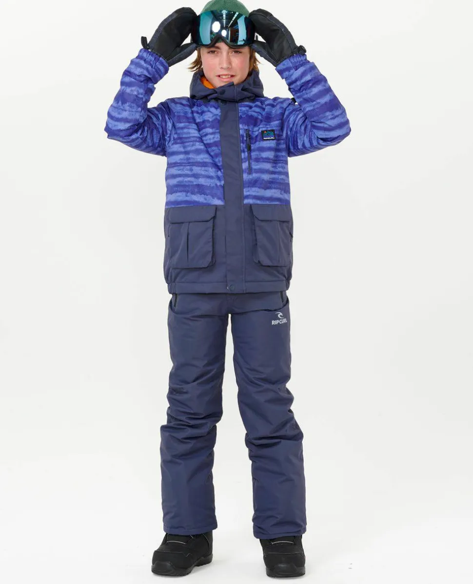 Rip Curl Kids' Anti-Series Snake Jacket 10K/10K Navy