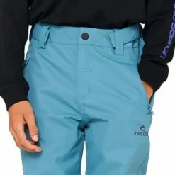 Rip Curl Kids' Olly Snow Pant Ocean Blue Tie