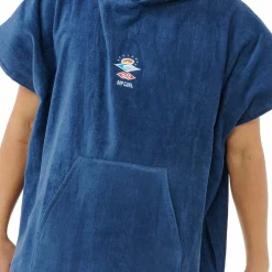 Rip Curl Men's Logo Hooded Towel Navy