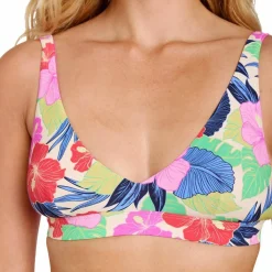 Rip Curl Women's Party Wave Halter Bikini Top Multico