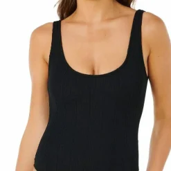 Rip Curl Women's Vibe Surf Cheeky One Piece Black