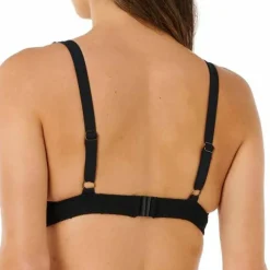 Rip Curl Women's Vibe Surf Multi Fit V Neck Bikini Top Black