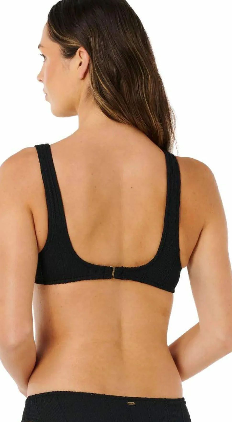 Rip Curl Women's Vibe Surf Bralette Bikini Top Black
