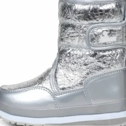Rubberduck Kids' Cracked Metallic Silver