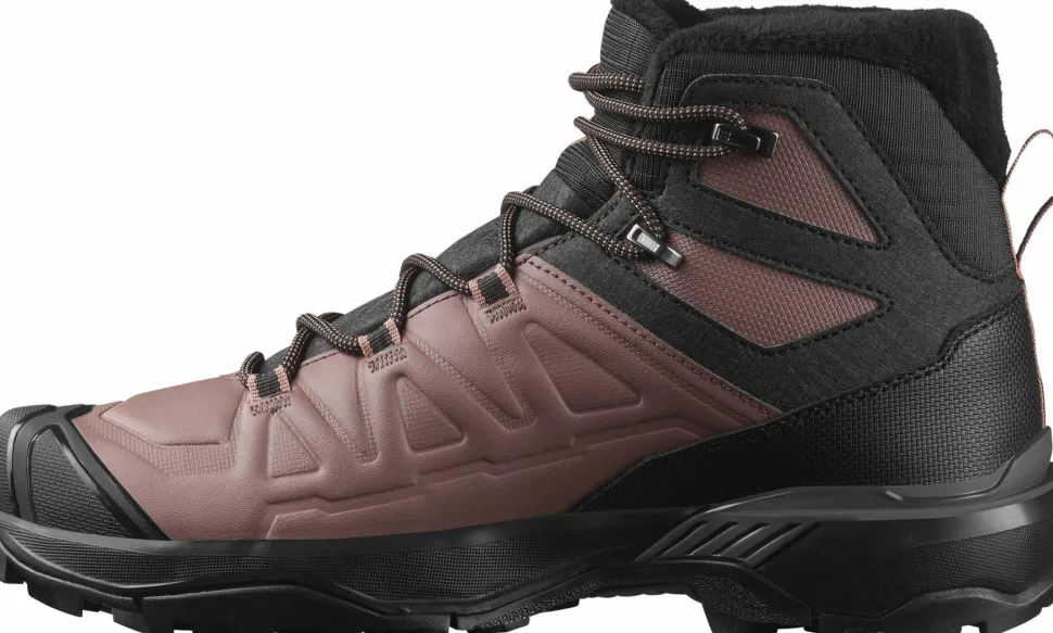 Salomon Women's X Ultra Snowpilot Waterproof Black/Peppercorn/Cognac