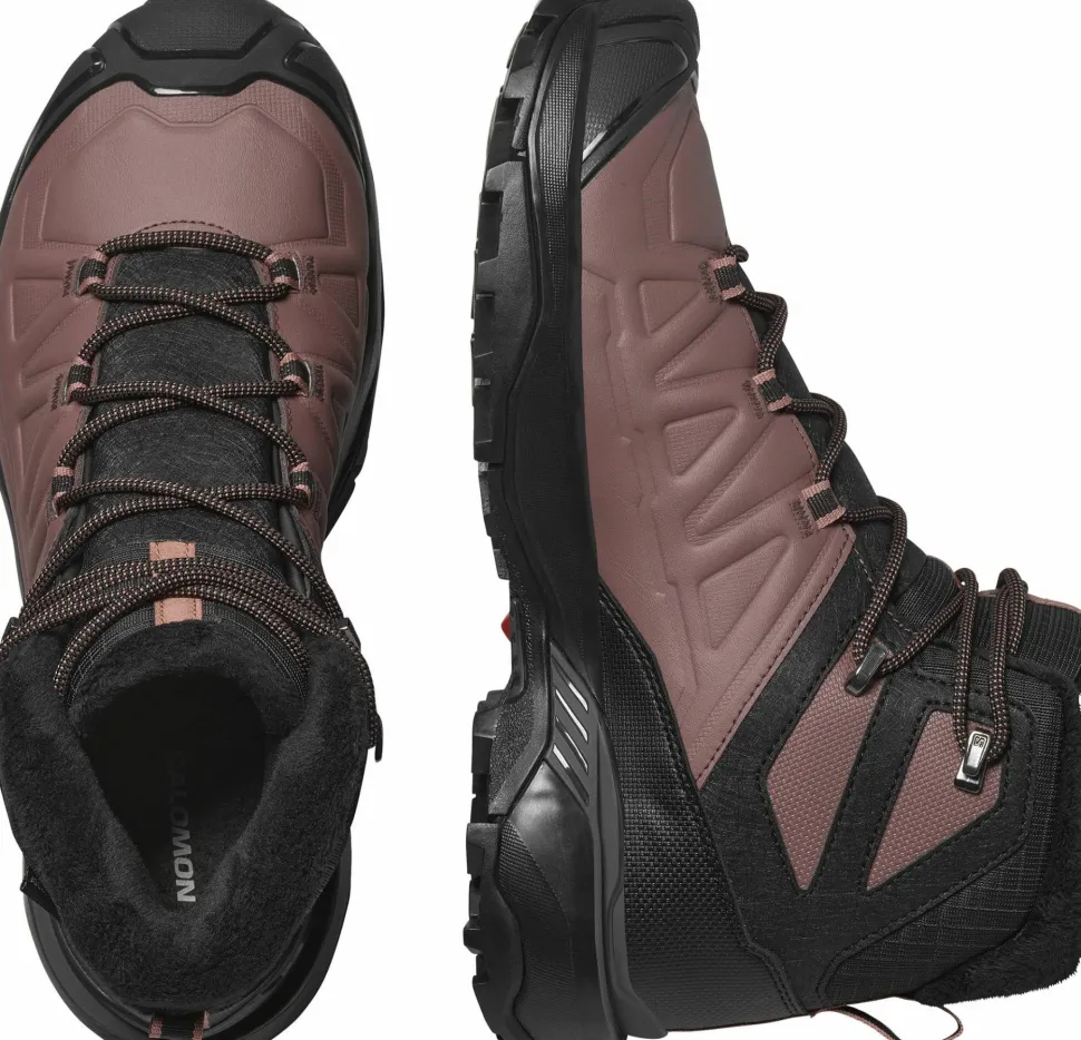 Salomon Women's X Ultra Snowpilot Waterproof Black/Peppercorn/Cognac