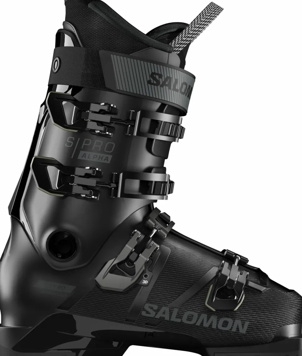 Salomon Junior S/Pro Alpha 80 T GripWalk Black/Black/Anthracite