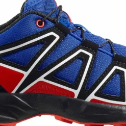 Salomon Junior's Speedcross Surf The Web/Fiery Red/Black