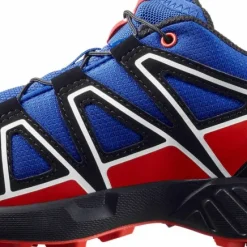 Salomon Junior's Speedcross Surf The Web/Fiery Red/Black
