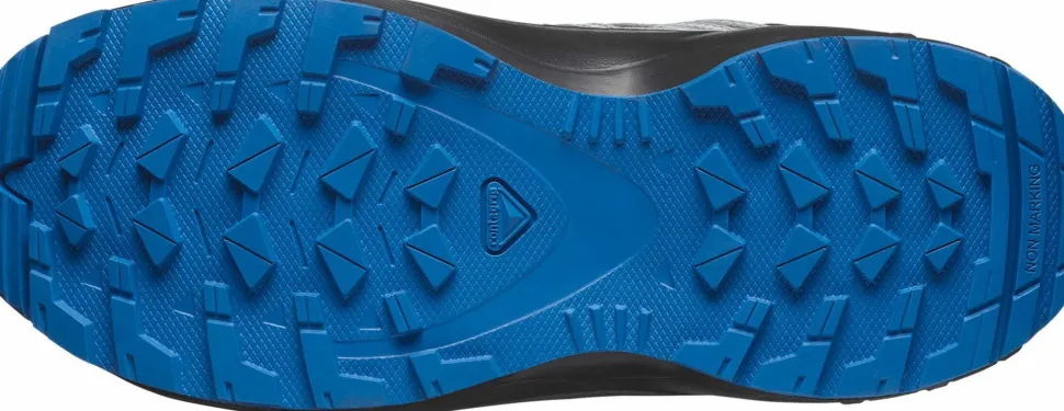Salomon Junior's XA Pro V8 Mid Waterproof Black/monument/french Blue