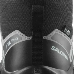 Salomon Junior's XA Pro V8 Mid Waterproof Black/monument/french Blue