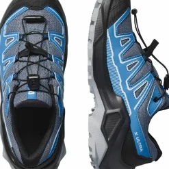 Salomon Kids' X Ultra GORE-TEX Turbulence/black/french Blue