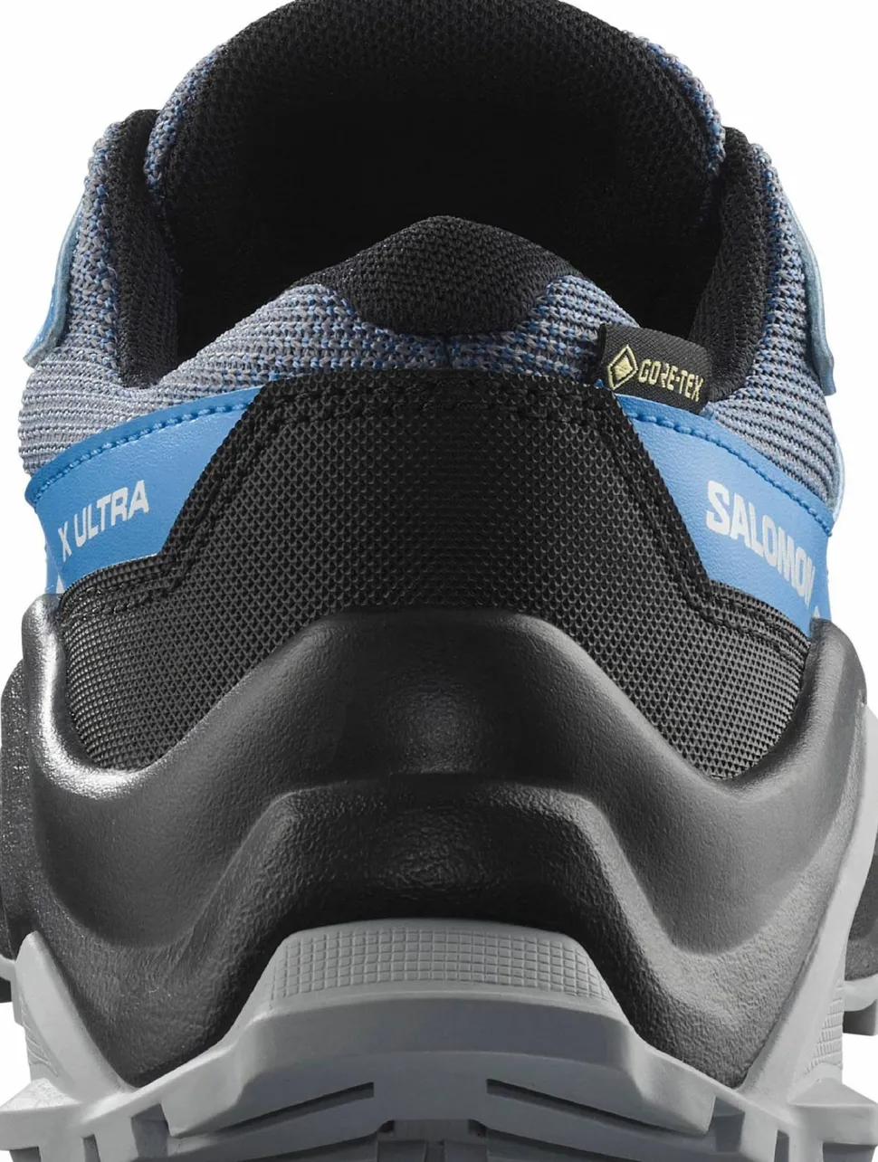 Salomon Kids' X Ultra GORE-TEX Turbulence/black/french Blue