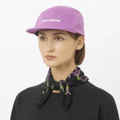 Salomon Logo 5 Panel Iris Orchid
