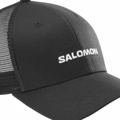Salomon Logo Trucker Cap Deep Black