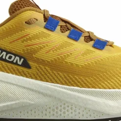 Salomon Men's Aero Blaze 3 Grvl Spicy Mustard/Vanilla Ice/Nautical Blue