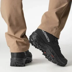 Salomon Men's Crosstrak Waterproof Black/Black/Asphalt