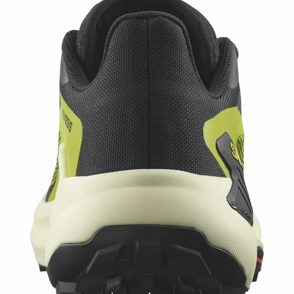Salomon Men's Genesis Black / Sulphur Spring / Transparent Yellow