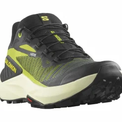 Salomon Men's Genesis Black / Sulphur Spring / Transparent Yellow