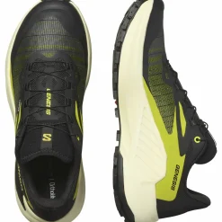 Salomon Men's Genesis Black / Sulphur Spring / Transparent Yellow