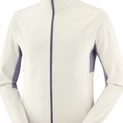 Salomon Men's GORE-TEX Soft Shell Jacket Whisper White