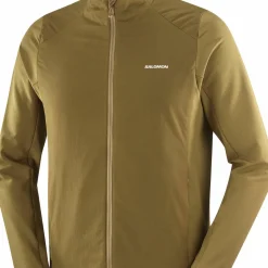 Salomon Men's Montain Flex Hybrid Jacket Brilliant Olive