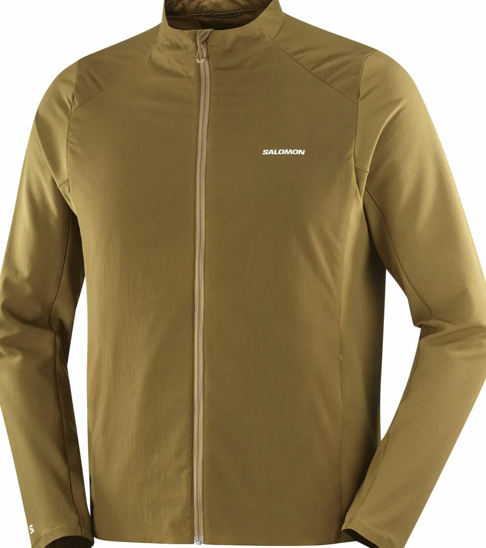 Salomon Men's Montain Flex Hybrid Jacket Brilliant Olive