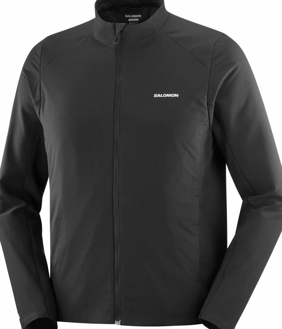 Salomon Men's Montain Flex Hybrid Jacket Deep Black