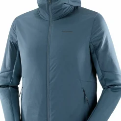 Salomon Men's Outline Hybrid Warm Midnight Navy