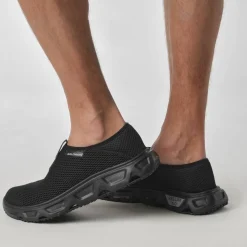 Salomon Men's Reelax Moc 6.0 Black/Black/Alloy