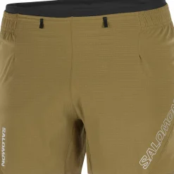 Salomon Men's Sense Aero 5'' Shorts Brilliant Olive