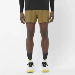 Salomon Men's Sense Aero 5'' Shorts Brilliant Olive
