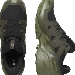 Salomon Men's Speedcross 6 GORE-TEX Black/Peat/Deep Lichen Green