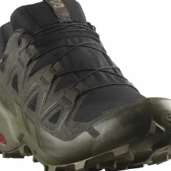 Salomon Men's Speedcross 6 GORE-TEX Black/Peat/Deep Lichen Green