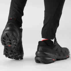 Salomon Men's Speedcross 6 Wide Black/Black/Phantom