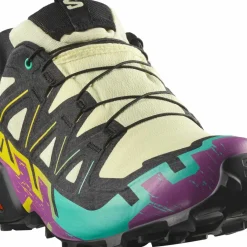 Salomon Men's Speedcross 6 GORE-TEX Transparent Yellow/Black/Waterfall