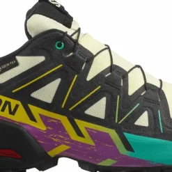 Salomon Men's Speedcross 6 GORE-TEX Transparent Yellow/Black/Waterfall