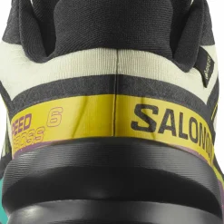 Salomon Men's Speedcross 6 GORE-TEX Transparent Yellow/Black/Waterfall