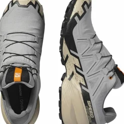 Salomon Men's Speedcross 6 GORE-TEX Gull/White Pepper/Black