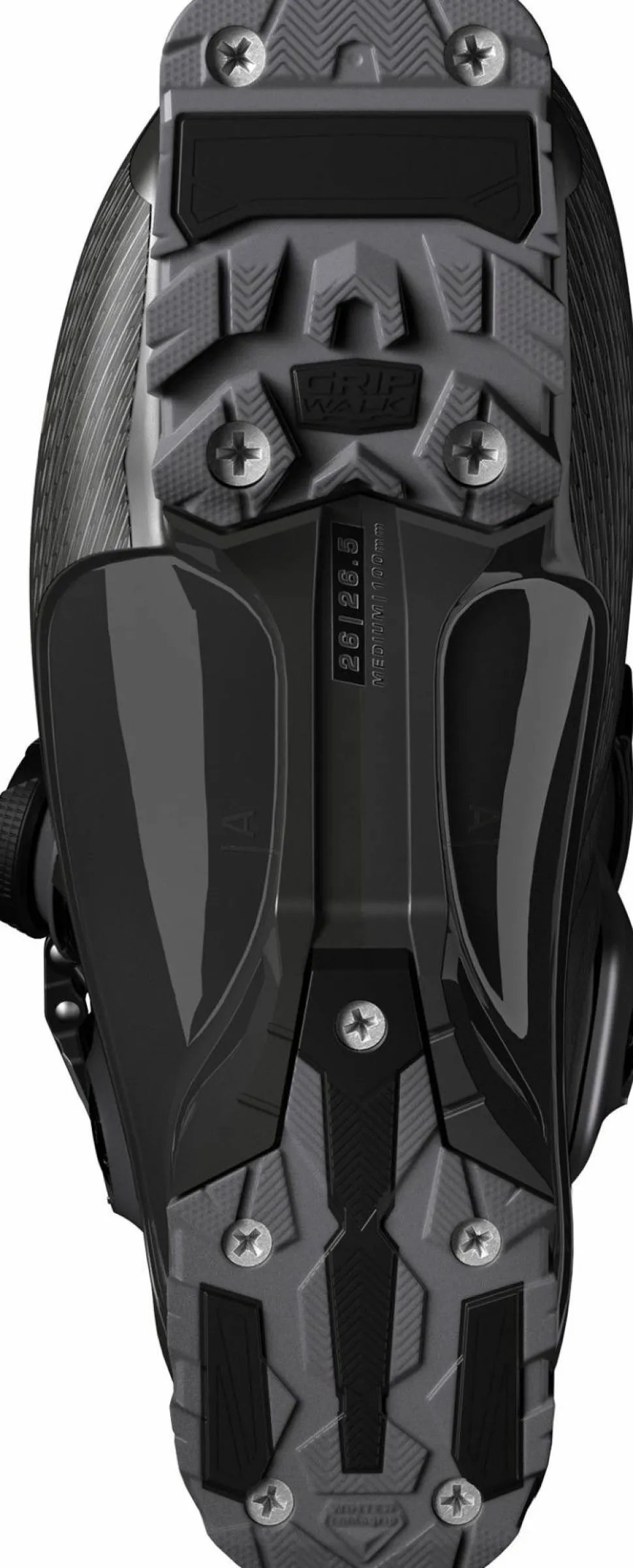 Salomon Men's S/Pro Supra Boa 120 Black/Hematite Met./Titanium Met. Pd