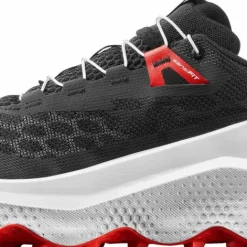 Salomon Men's Ultra Glide 4 Black/White/Fiery Red