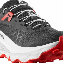 Salomon Men's Ultra Glide 4 Black/White/Fiery Red